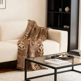 Housse de canapé – Brun Bohème Rustique