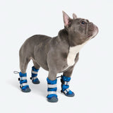 Bottes de pluie pour chien, Chaussures imperméables pour chien - Camouflage Bleu