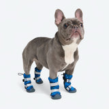 Bottes de pluie pour chien, Chaussures imperméables pour chien - Camouflage Bleu