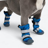 Bottes imperméables pour chien Flex Shell - Camouflage Bleu