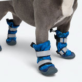 Bottes de pluie pour chien, Chaussures imperméables pour chien - Camouflage Bleu