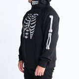 Sweat à Capuche Halloween pour Humain – Squelette