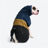 Imperméable pour chien Breatheshield™ - Bleu Or Noir
