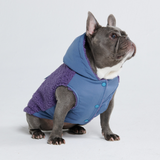 Veste réversible - Violet et bleu