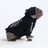 Sweat à Capuche Halloween pour Chien – Squelette