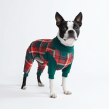 Green Red Plaid PJ||size:M
