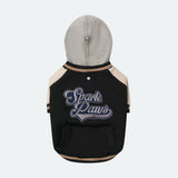 Veste universitaire pour chien - Noir