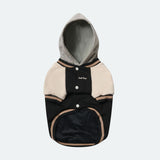 Veste universitaire pour chien - Noir