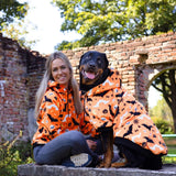 Sweat à capuche Halloween pour chien - Orange