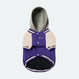 Veste universitaire pour chien - Violet