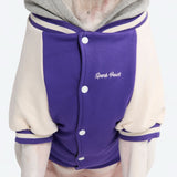 Veste universitaire pour chien - Violet