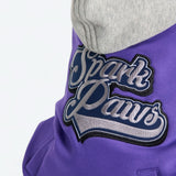 Veste universitaire pour chien - Violet