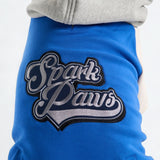 Veste universitaire pour chien - Bleu