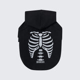 Sweat à Capuche Halloween pour Chien – Squelette