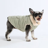 Veste en Velours Côtelé Sherpa - Mint
