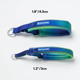 Collier Martingale rembourré – Vague citron vert