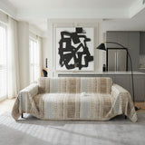 Housse de canapé – Beige Mosaïque Moderne
