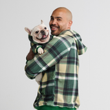 Green Plaid Hoodie||size:S,M,L,XL,2XL,3XL,4XL,5XL