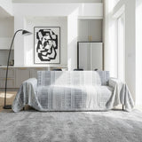 Housse de canapé – Gris Mosaïque Moderne