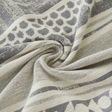 Housse de canapé – Gris Mosaïque Moderne