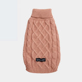 Pull en tricot pour chien - Marron