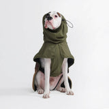 Breatheshield™ Imperméable pour chien - Vert Marron Tan