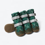 Bottes imperméables pour chien Flex Shell - Camouflage Vert