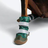 Bottes de pluie pour chien, Chaussures imperméables pour chien - Camouflage Vert