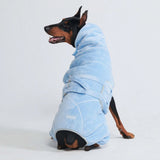 Peignoir pour chien sec en 10 minutes