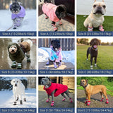 Bottes de pluie pour chien, Chaussures imperméables pour chien - Rose