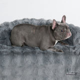 Lit de Chien Apaisant et Doux avec Housse de Canapé - Gris
