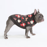 Pull de Noël en maille pour chien – Père Noël