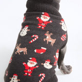 Pull de Noël en maille pour chien – Père Noël