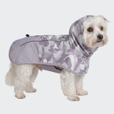 Dog Raincoat - Camo Grey||size:S,M