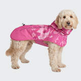 Dog Raincoat - Camo Pink||size:2XL