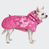 Dog Raincoat - Camo Pink||size:S,M
