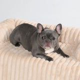 Lit de Chien Housse de Canapé de Luxe - Beige