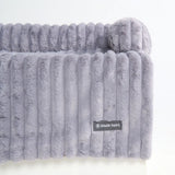 Lit de Chien Housse de Canapé de Luxe - Gris