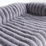 Lit de Chien Housse de Canapé de Luxe - Gris