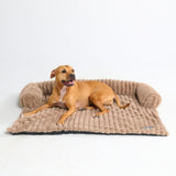 Lit de Chien Housse de Canapé de Luxe - Marron