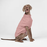 Pull en tricot pour chien - Rose