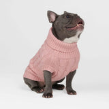 Pull en tricot pour chien - Rose
