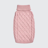 Pull en tricot pour chien - Rose