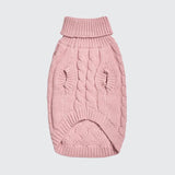 Pull en tricot pour chien - Rose