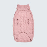 Pull en tricot pour chien - Rose
