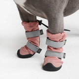 Bottes imperméables pour chien Flex Shell - Rose