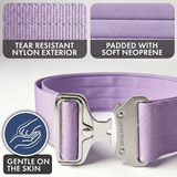 Collier tactique pour chien - Lilas
