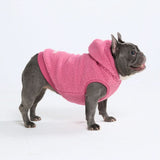 Dark Pink Sherpa Jacket