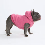 Veste Teddy Sherpa - Dunkelpink