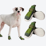 Chaussures pour chien sur pavé chaud - Vert